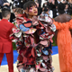 Rihanna rocking a surreal Comme des Garçons piece at the 2017 Met Gala (Mike Coppola/Getty Images for People.com)